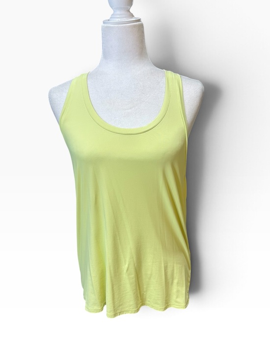 ALO Yoga Tops - ALO Yoga Neon Lemon Scoop Neck Tank